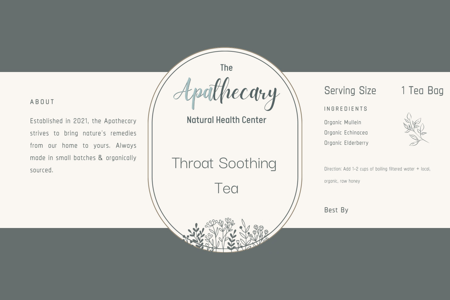 Throat Soothing Tea
