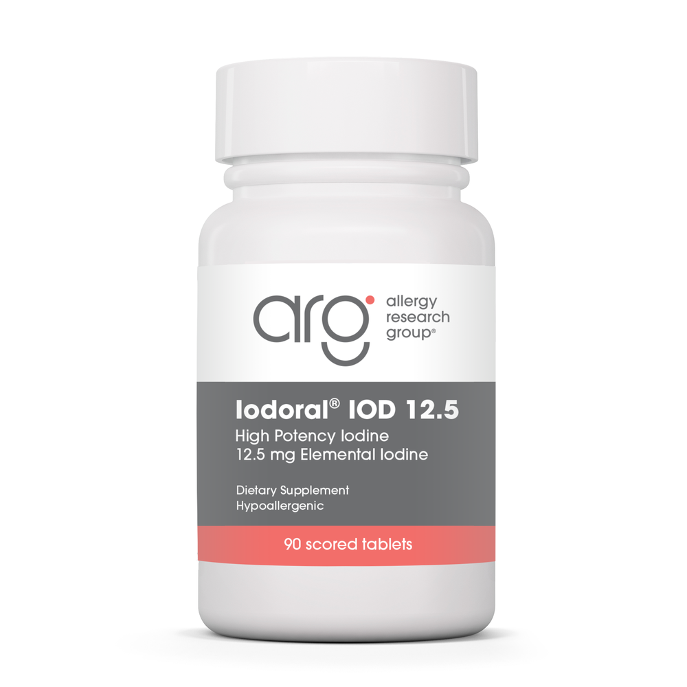 Iodoral 12.5mg High Potency Iodine (ARG) - 90ct.