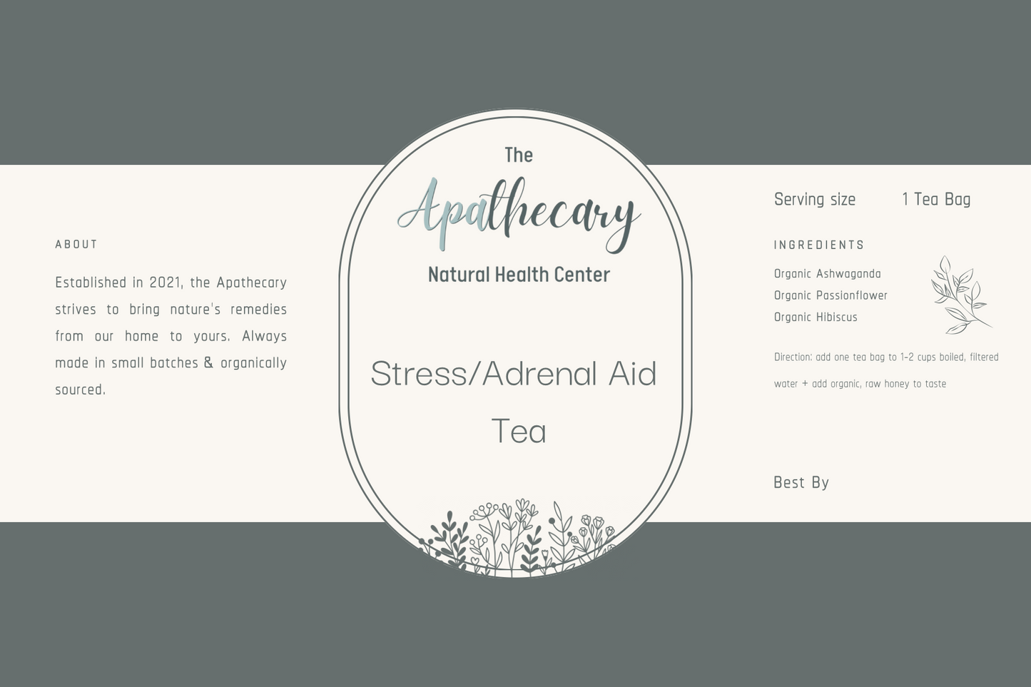 Stress/Adrenal Aid Tea