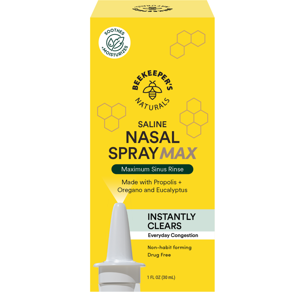 Nasal Spray Max (Bee Keeper's Naturals) - 30ml