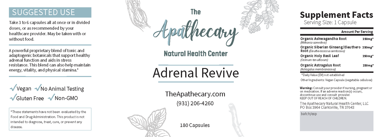 Adrenal Revive Capsules