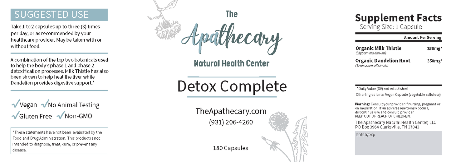 Detox Complete Capsules