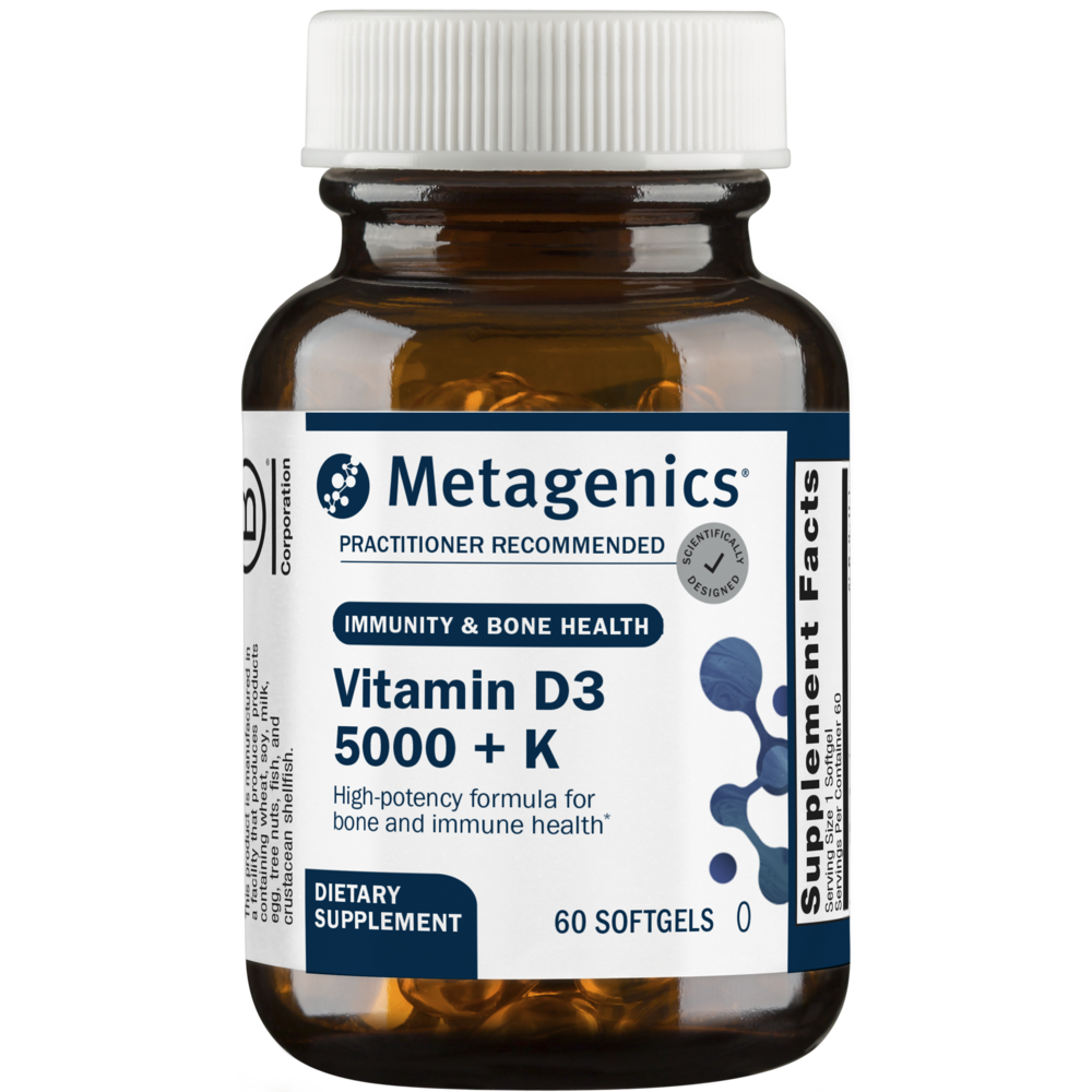 Vitamin D3 5000 + K - MG (60ct)