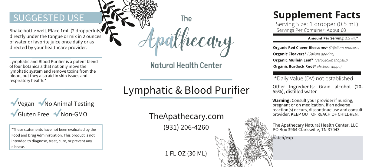 Lymphatic and Blood Purifier Tincture