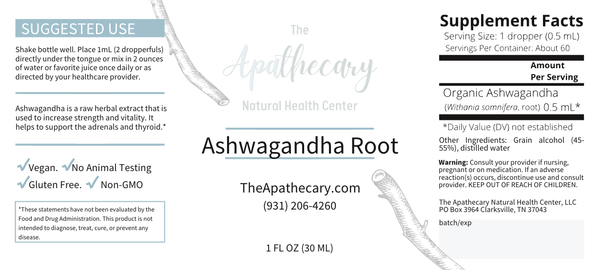 Ashwagandha Root Tincture