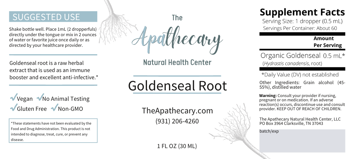 Goldenseal Root Tincture