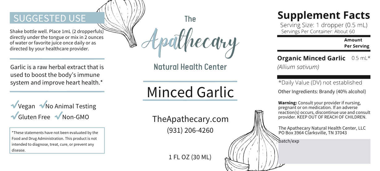 Garlic (Minced) Tincture