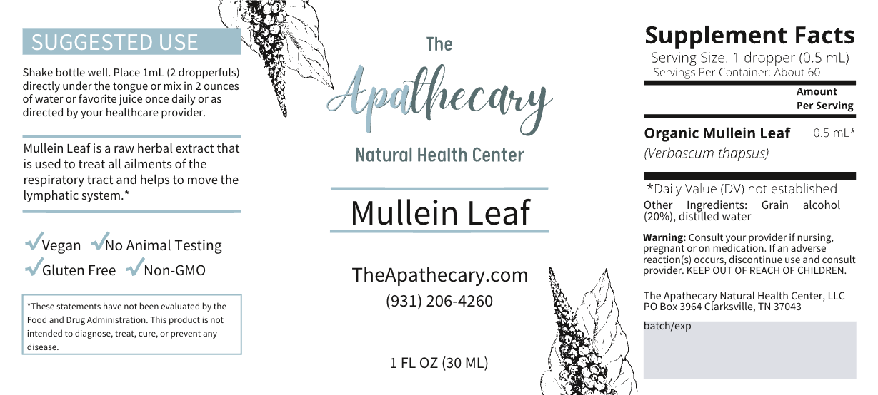 Mullein Leaf Tincture