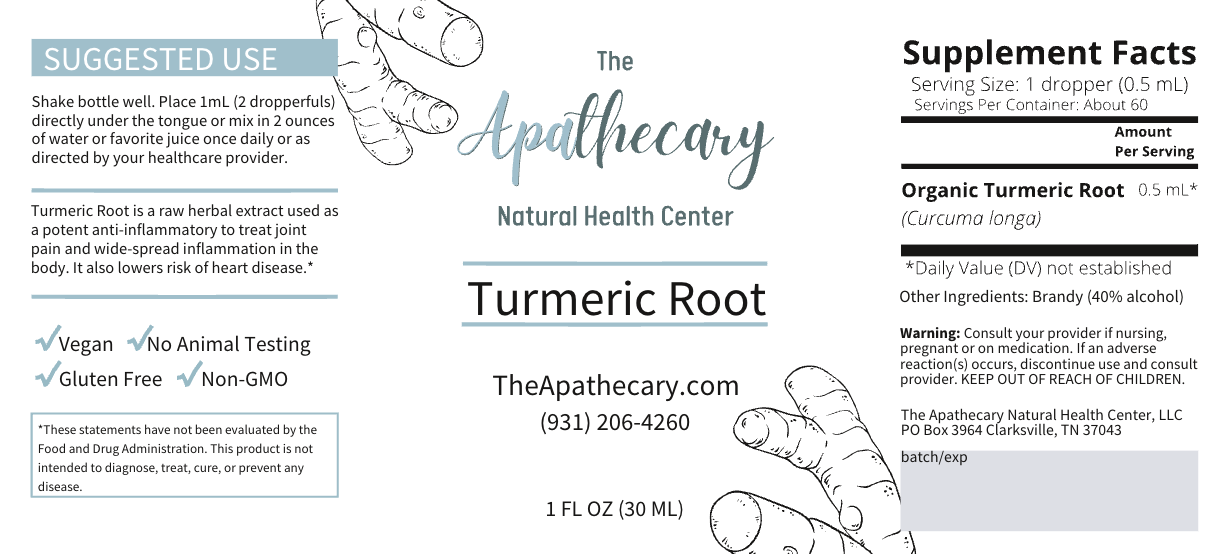 Turmeric Root Tincture