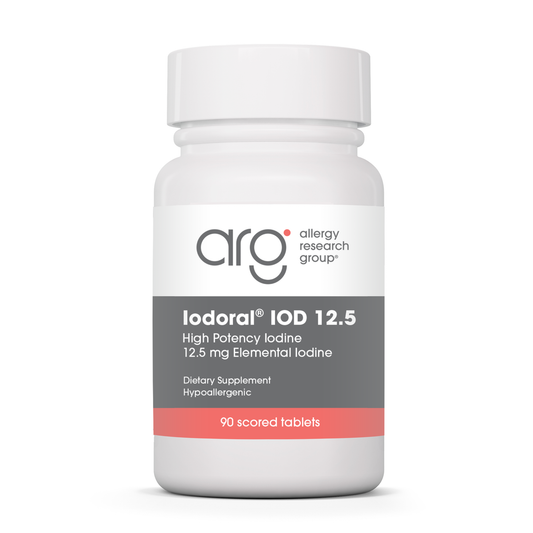 Iodoral 12.5mg High Potency Iodine (ARG) - 90ct.