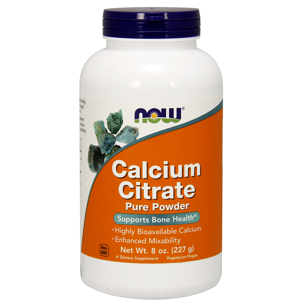 Calcium Citrate Pure Powder (NOW) - 227g