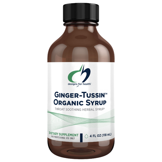 Ginger-tussin organic syrup DFH (4fl oz)