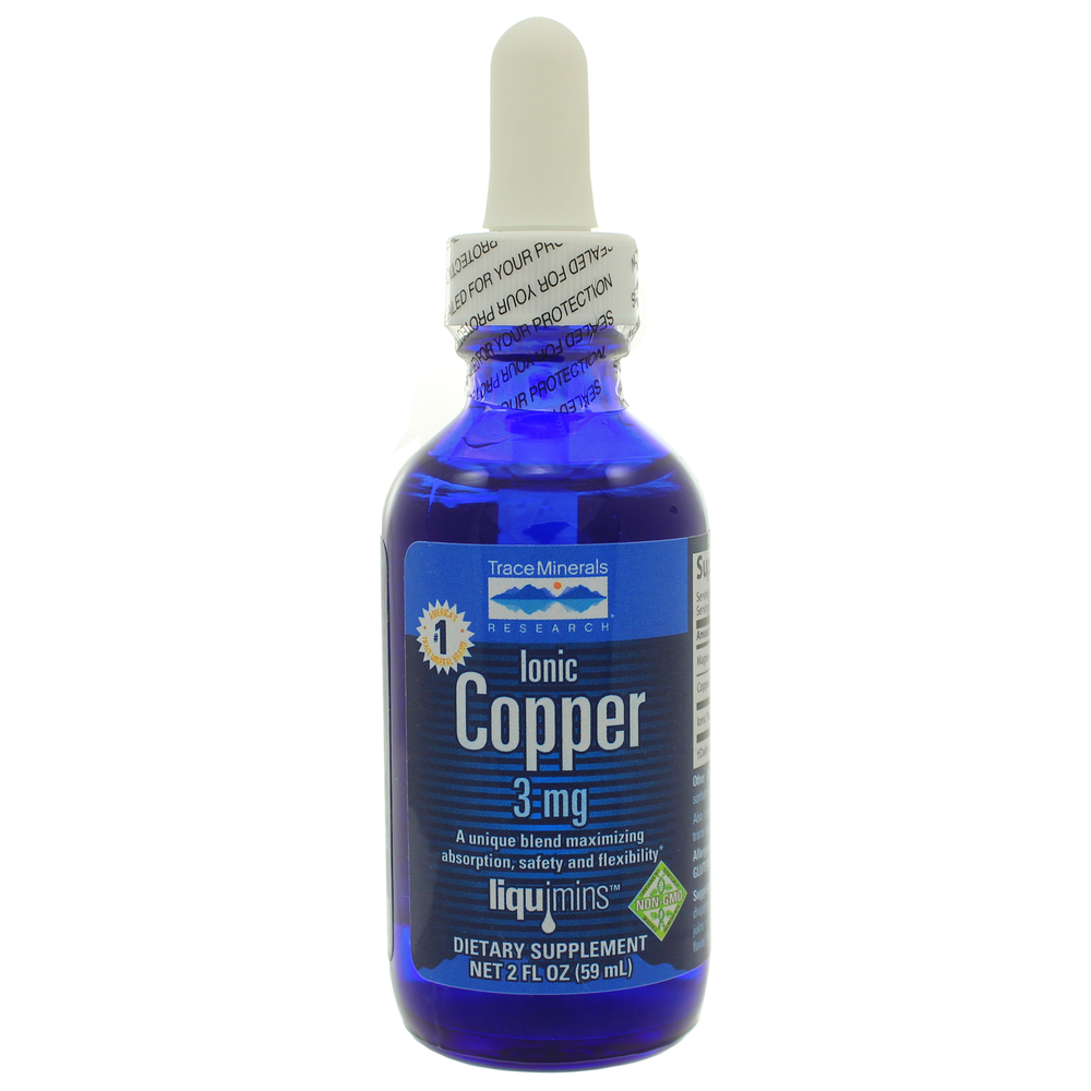 Ionic Copper (Trace Minerals) - 2fl.oz.