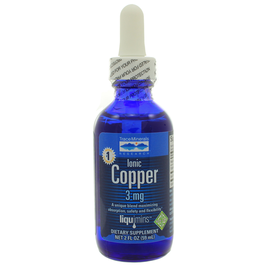 Ionic Copper (Trace Minerals) - 2fl.oz.