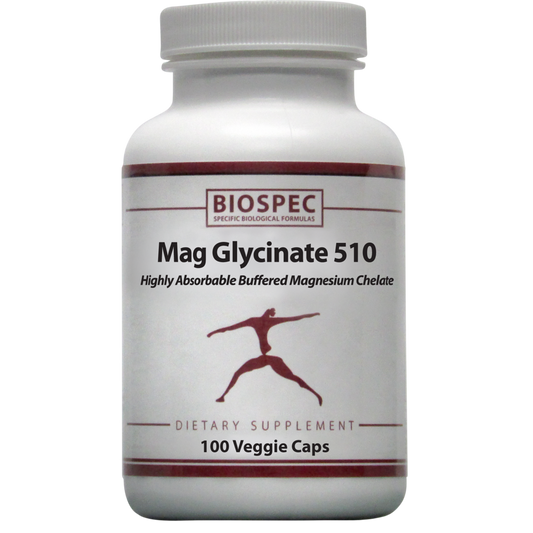 Mag Glycinate 510 (Biospec) - 100ct.