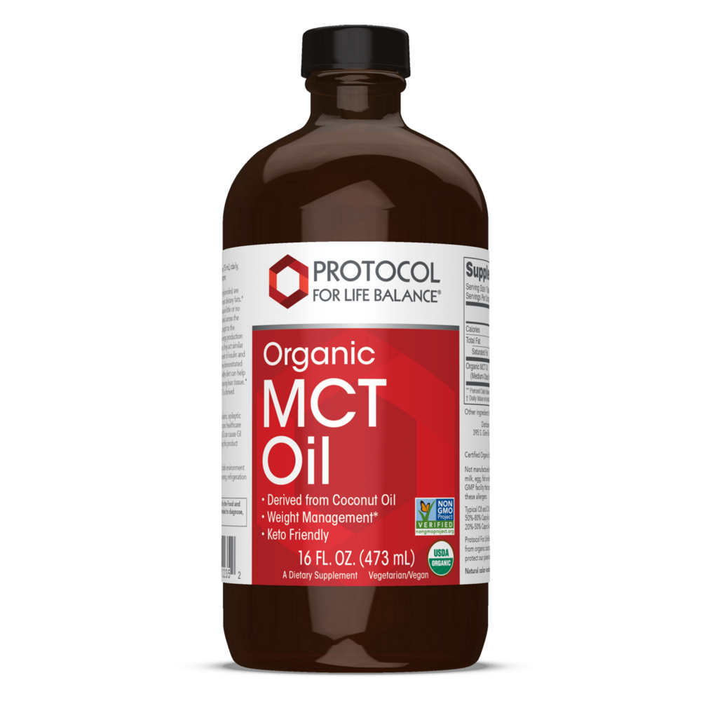 Organic MCT Oil (Protocol) - 16fl.oz.