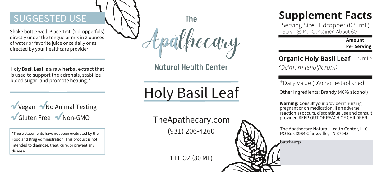 Holy Basil Tincture