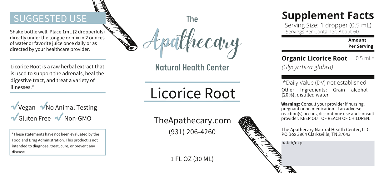Licorice Root Tincture